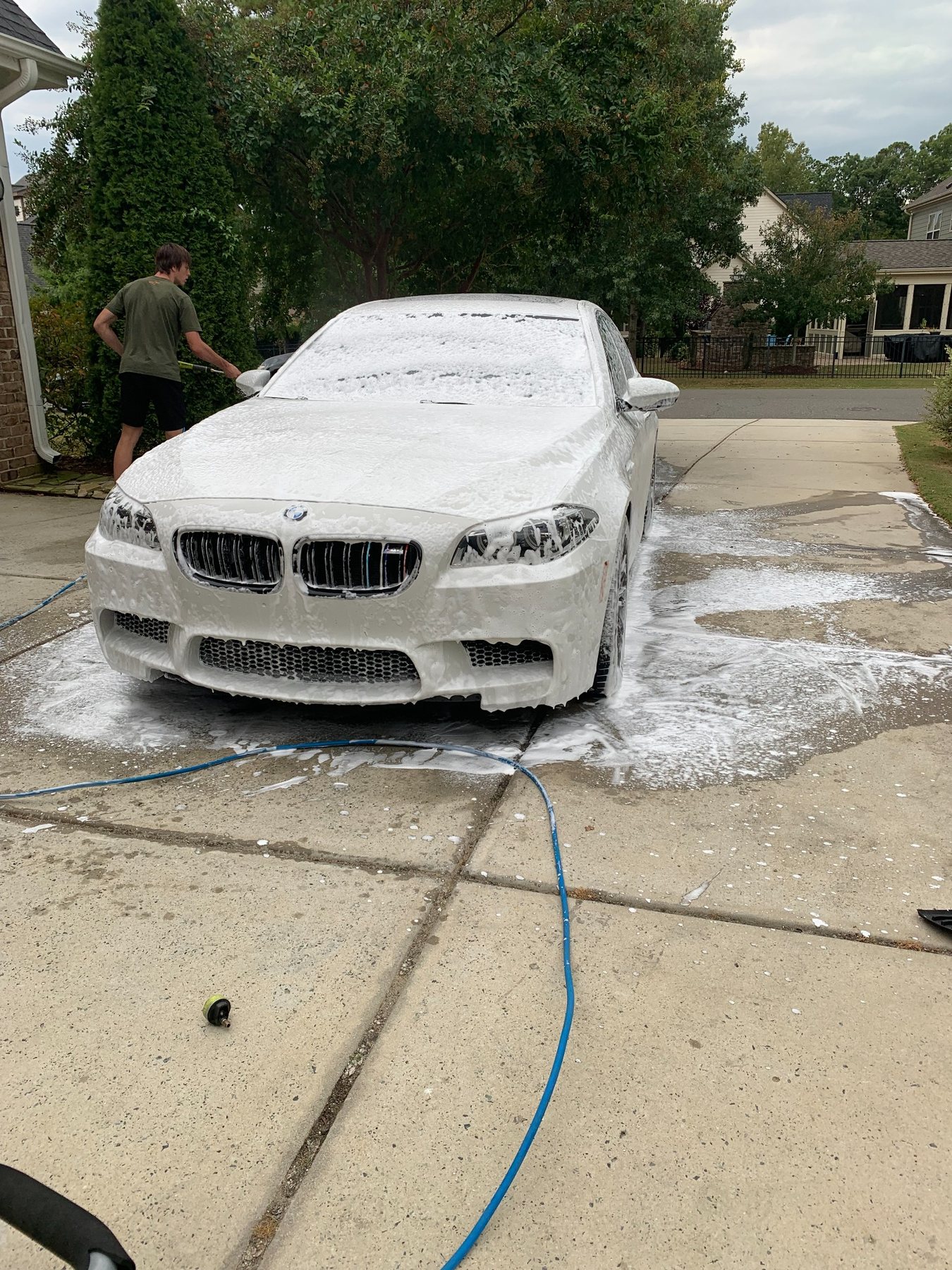 Foam wash